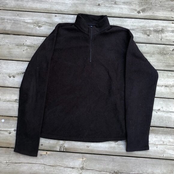 Vintage 90s Patagonia Capilene Expedition Weight Fleece Zip T XL - Picture 1 of 5